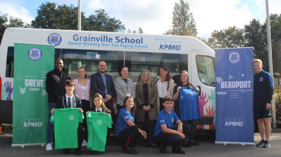 KPMG becomes Platinum Sponsor of Grainville School